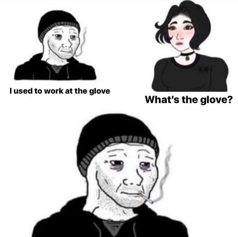 This was floating around 😭 miss the glove so bad 🙏😰