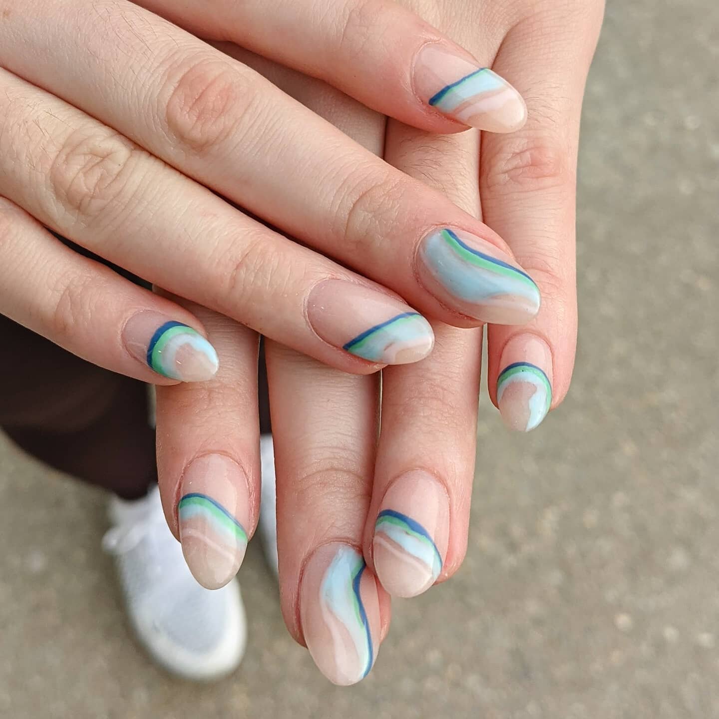 A B S T R A C T S 🌊💚
.
Abstracts are clearly trending this year... What are your favorites? Color or monochromes?
.
Please book for nail art when booking Appointments, If you are not sure who to book with please message us here 👍☺️
_______________