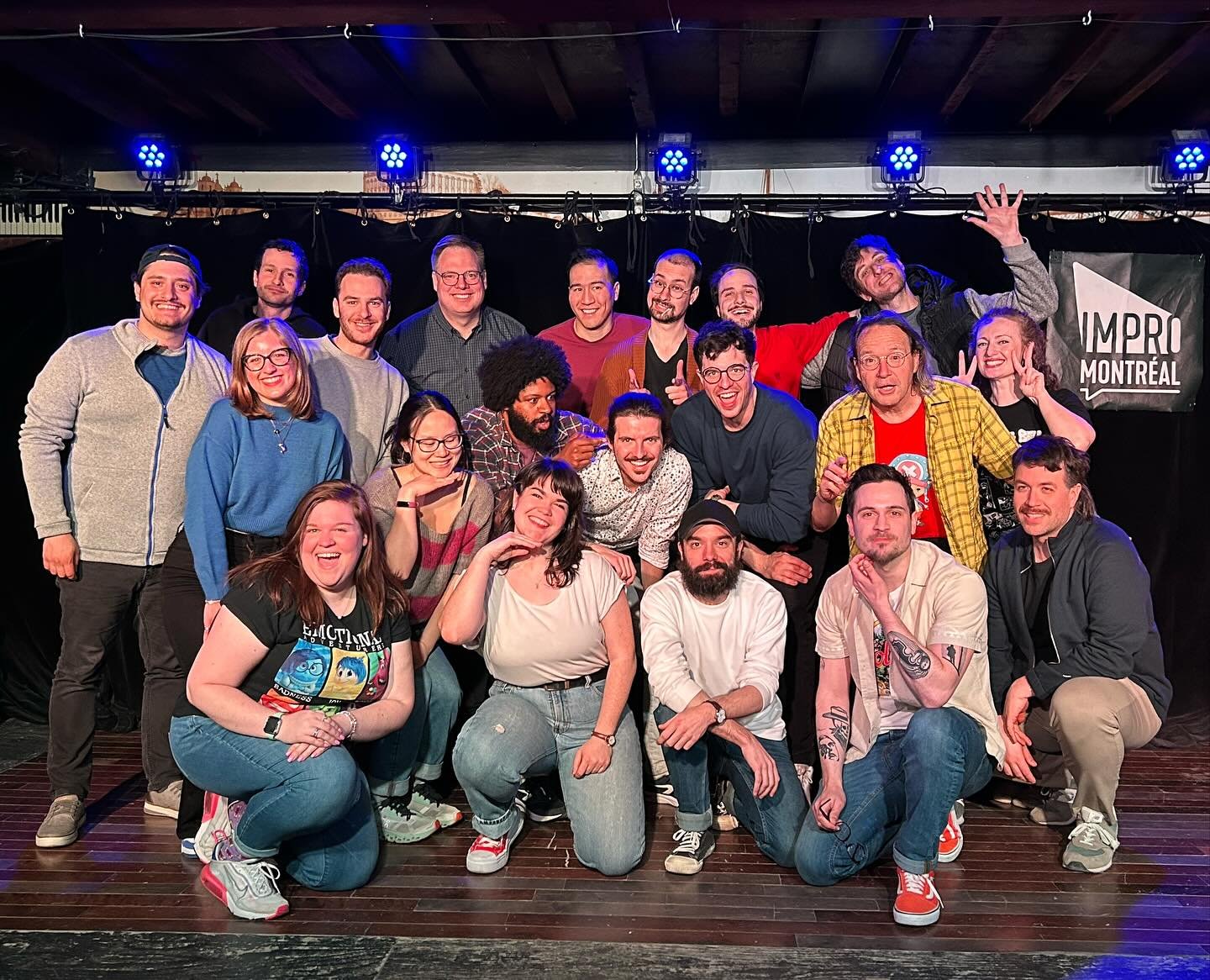 Cheers to the cast of Mix &amp; Match: An Improv Scramble! 🤩And special thanks to the folks from the audience who signed up to play in the second half of tonight&rsquo;s show! 🥳

We had a couple of folks try improv for the first time!! On our stage