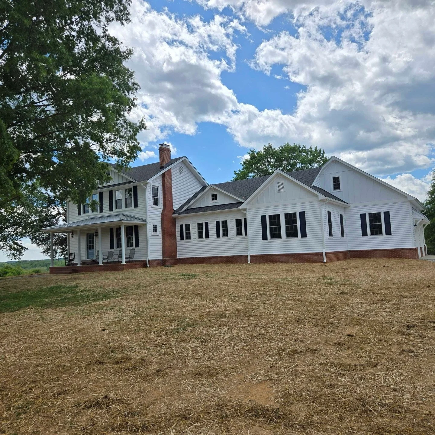 MAY we share a new project? 

We&rsquo;re excited to reveal a first look at our recently completed farmhouse in Buckingham County.

Originally built in the 1920s, the home was later expanded in the late &rsquo;80s/early &rsquo;90s to enlarge the kitc
