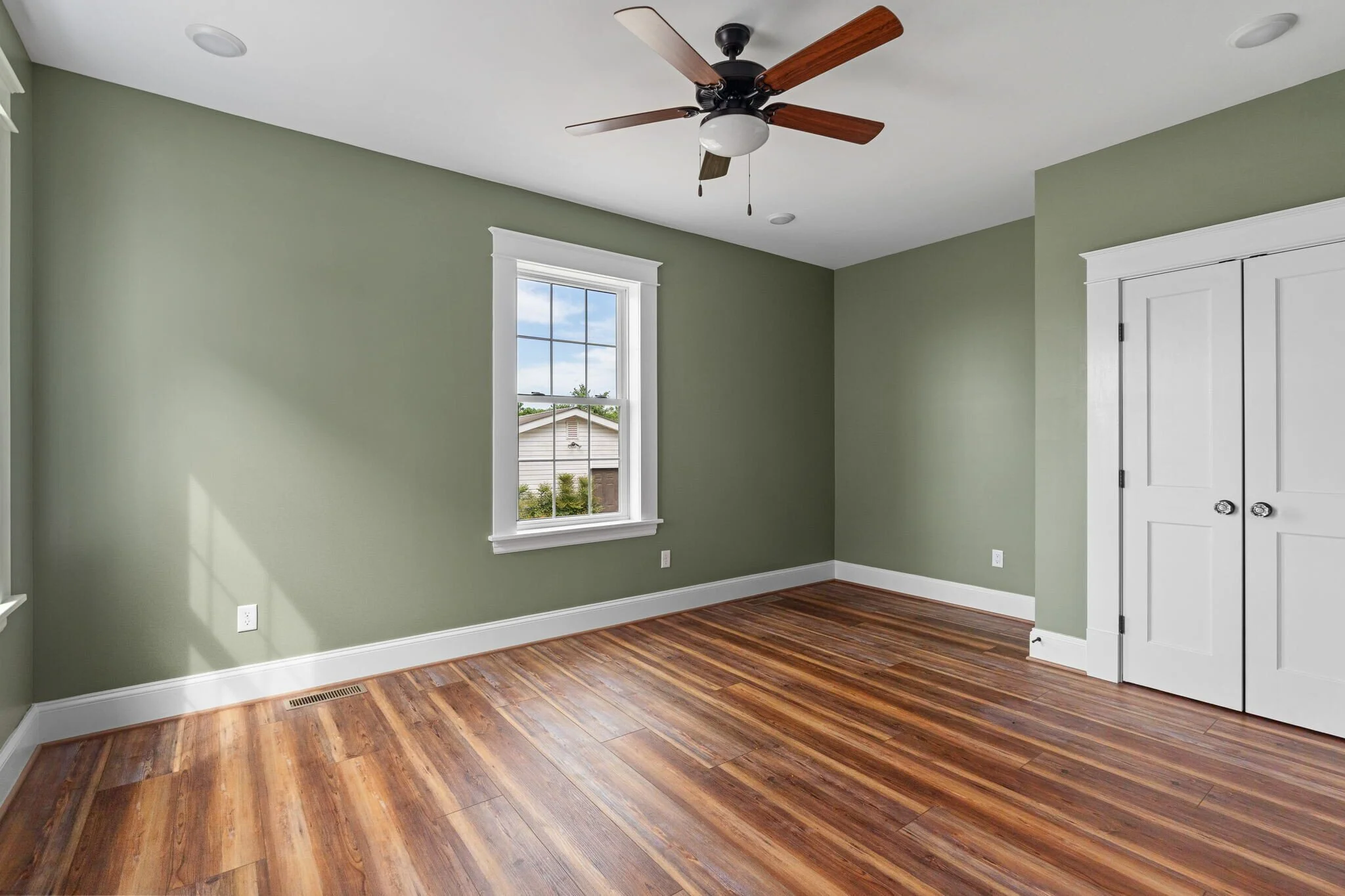 A look at a few more rooms inside the Buckingham County farmhouse &ndash; where old and new blend so seamlessly, it&rsquo;s hard to tell them apart. 

With fresh paint, updated trim, and new flooring throughout, the spaces feel completely renewed and