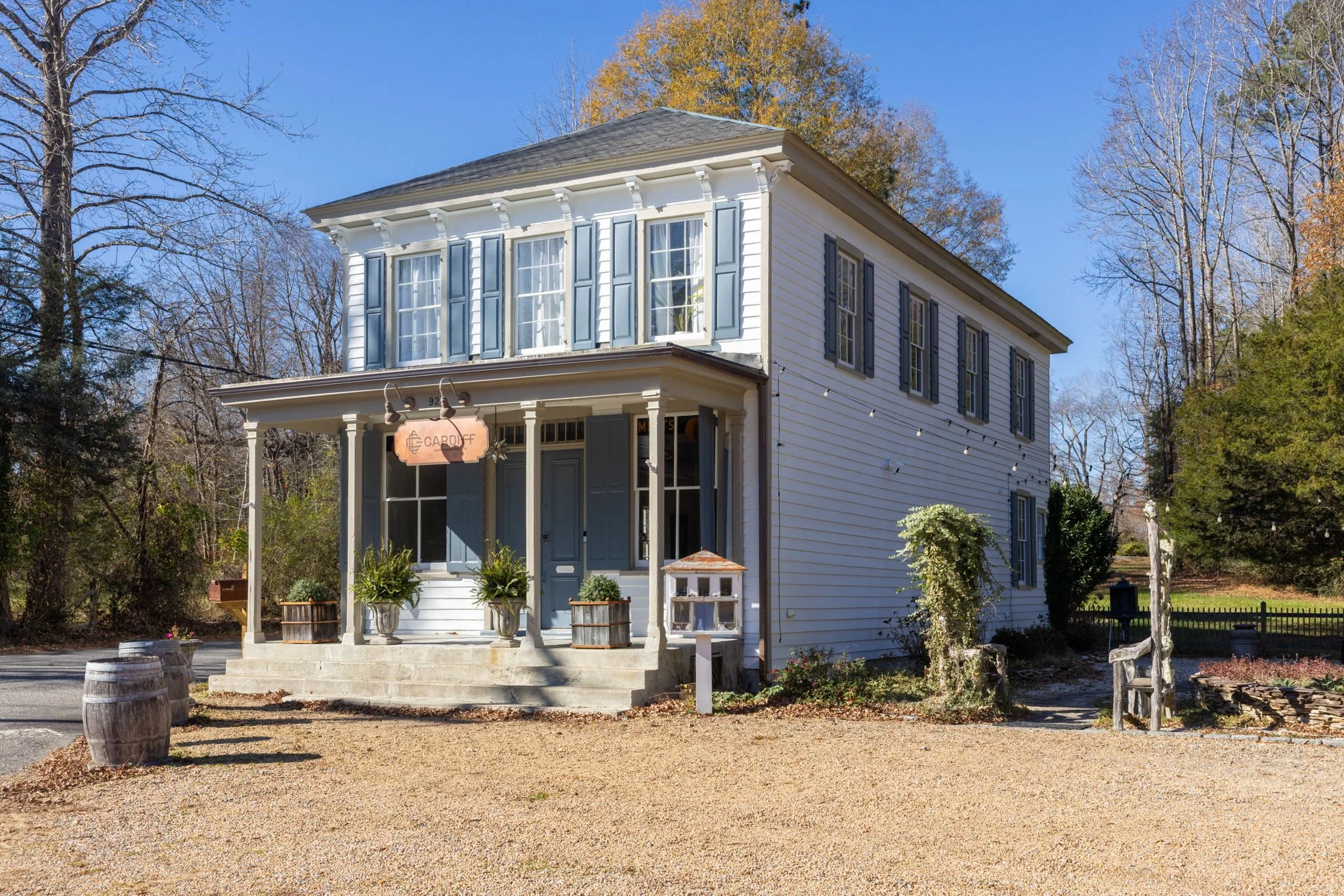 Cardiff Custom Construction office located at the historic Hallsboro Store in Midlothian Chesterfield Virginia