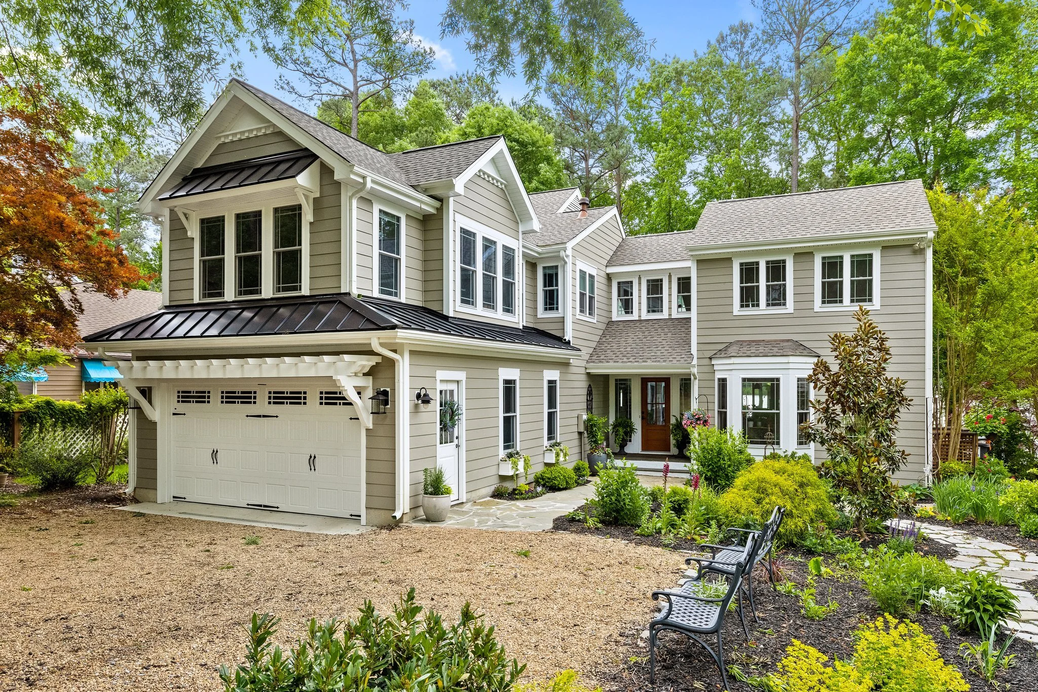 Woodlake Neighborhood (Midlothian, VA): Garage addition