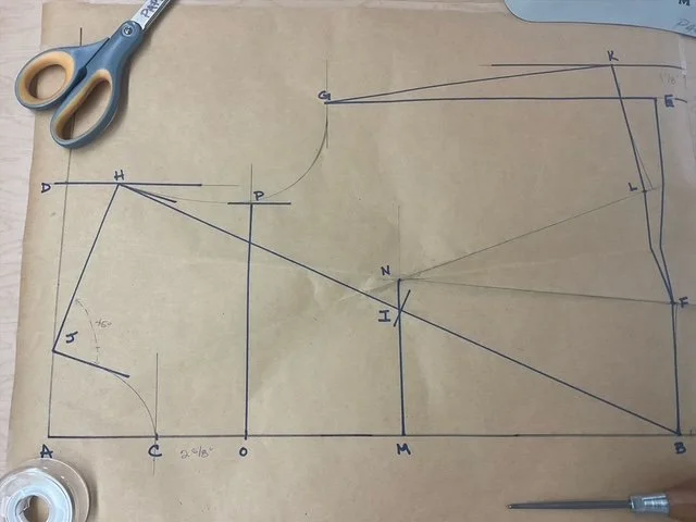 Basic Sleeveless Bodice Pattern 