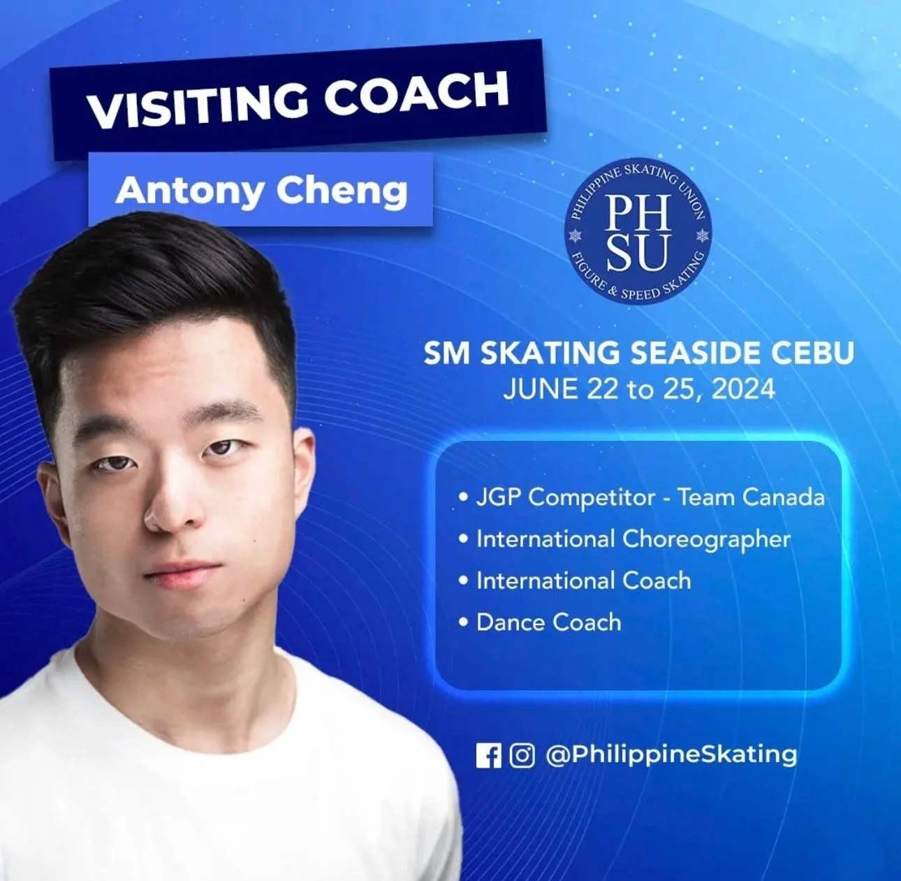 Guest Choreographer, Coach & Dance Coach in Cebu, Philippines 2024 / Philippine Skating Union
