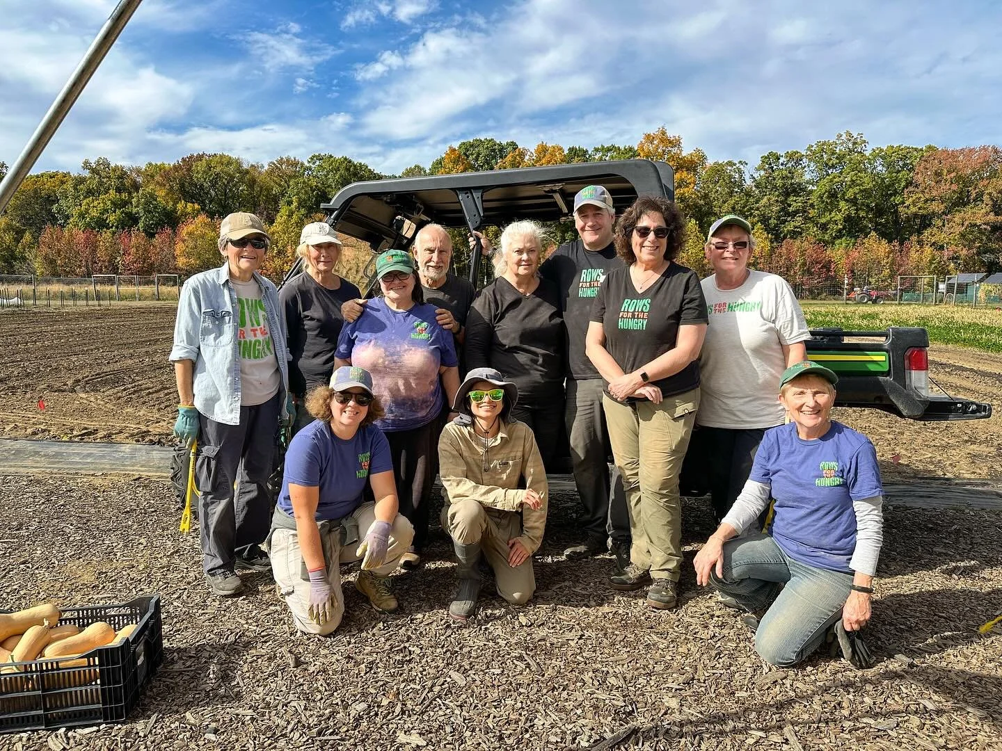 We had a great day cleaning up Rows for the Hungry at the Earth Center Conservancy. Fall prep ensures the farm will be even more productive next season. Thanks to all our volunteers who gave their time and energy for cleanup and for the entire growin