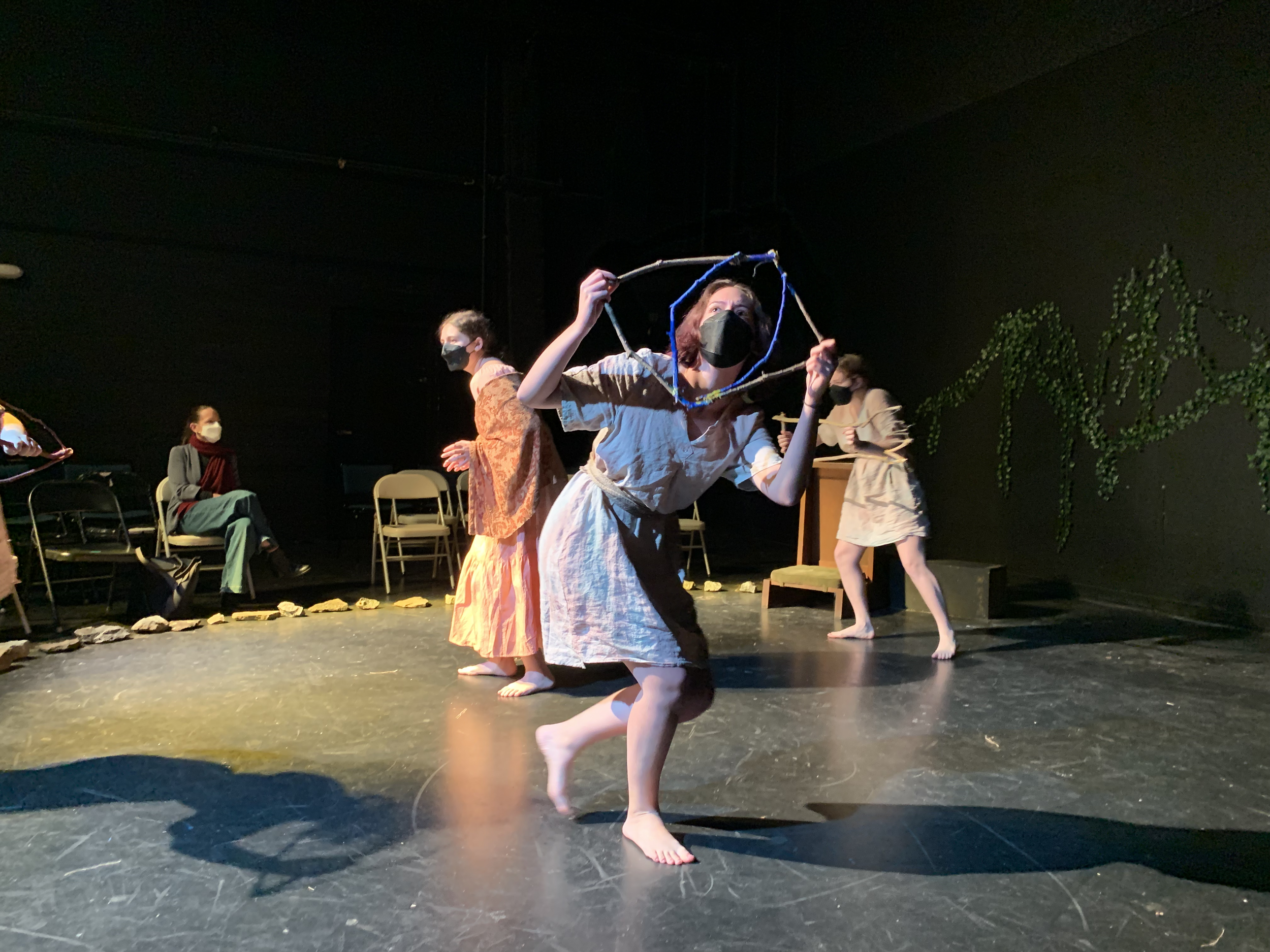 Angelique as Eye in "In the Green"