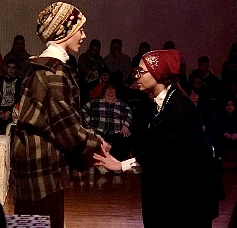 Angelique as Golde in "Fiddler on the Roof"