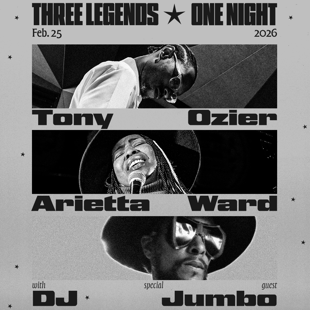 Tony Ozier | Arietta Ward | DJ Jumbo