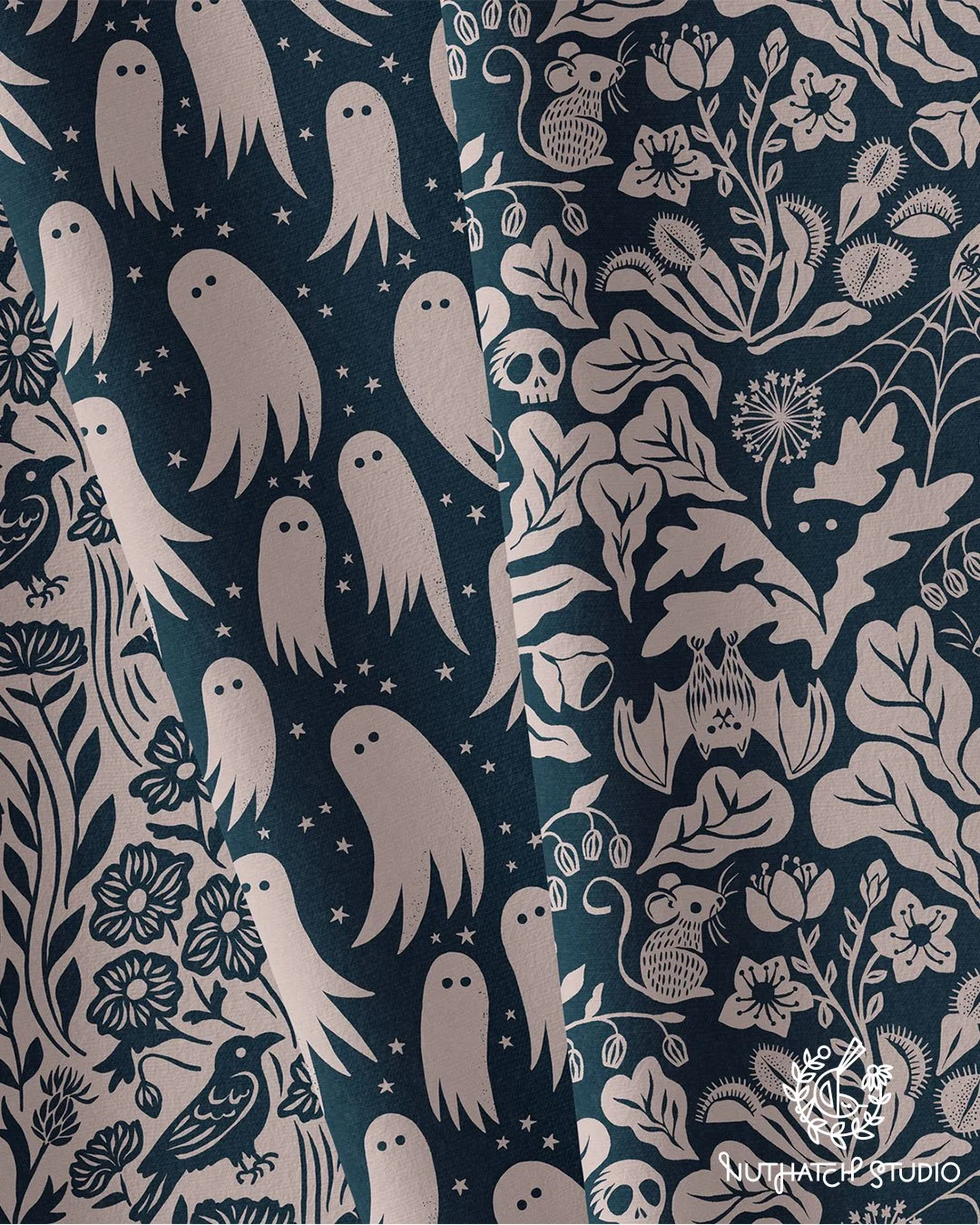 I&rsquo;ve been staring at this collection of Halloween-y designs I made last fall and trying to decide if I can muster the energy to sew myself something from one of these patterns. I honestly love dressing up for Halloween, so what I really want to