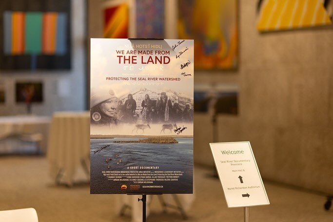 Flashback to the world premiere of the Seal River Watershed&rsquo;s premiere of &lsquo;We Are Made From the Land&rsquo; - a film that will leave you feeling hopeful for our planet&rsquo;s future. 🤎🤎🤎 Click the link in our bio to watch it now!

📸 