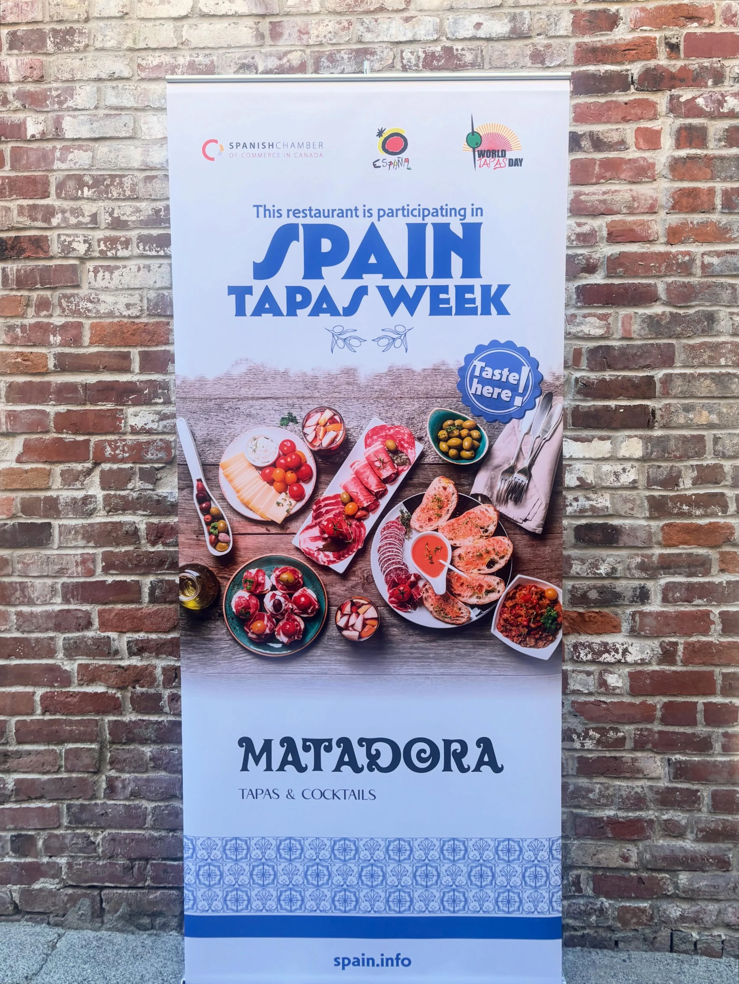 Spain Tapas Week June 15-21 🇪🇸
We are honoured to have been invited by the Spanish Embassy in Canada and Spain&rsquo;s Tourism Board to be part of Spain Tapas Week. As the island&rsquo;s designated Authentic Spanish Tapas Bar, we are in great compa