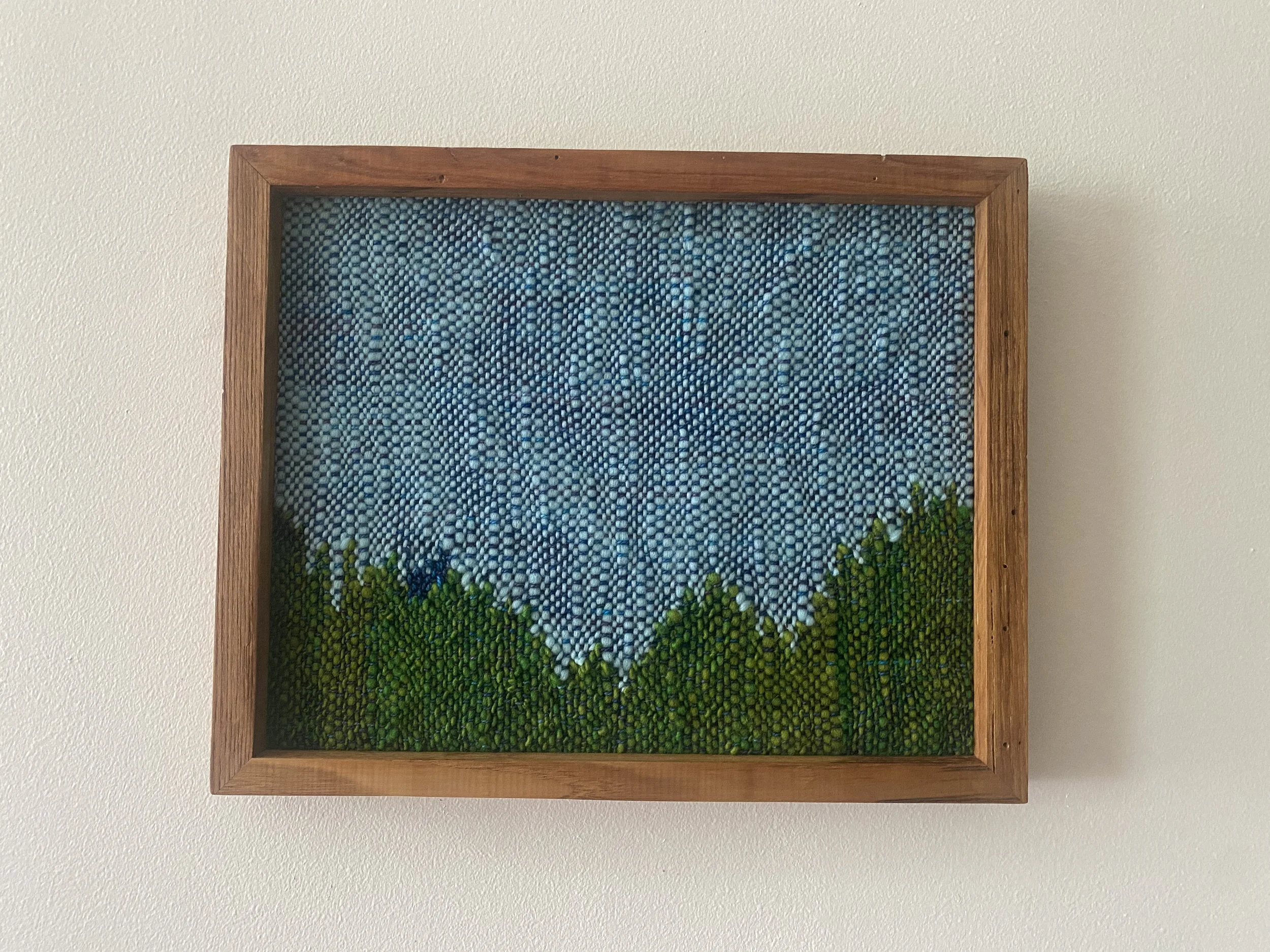 Something Good on the Horizon | handwoven fabric | 2025