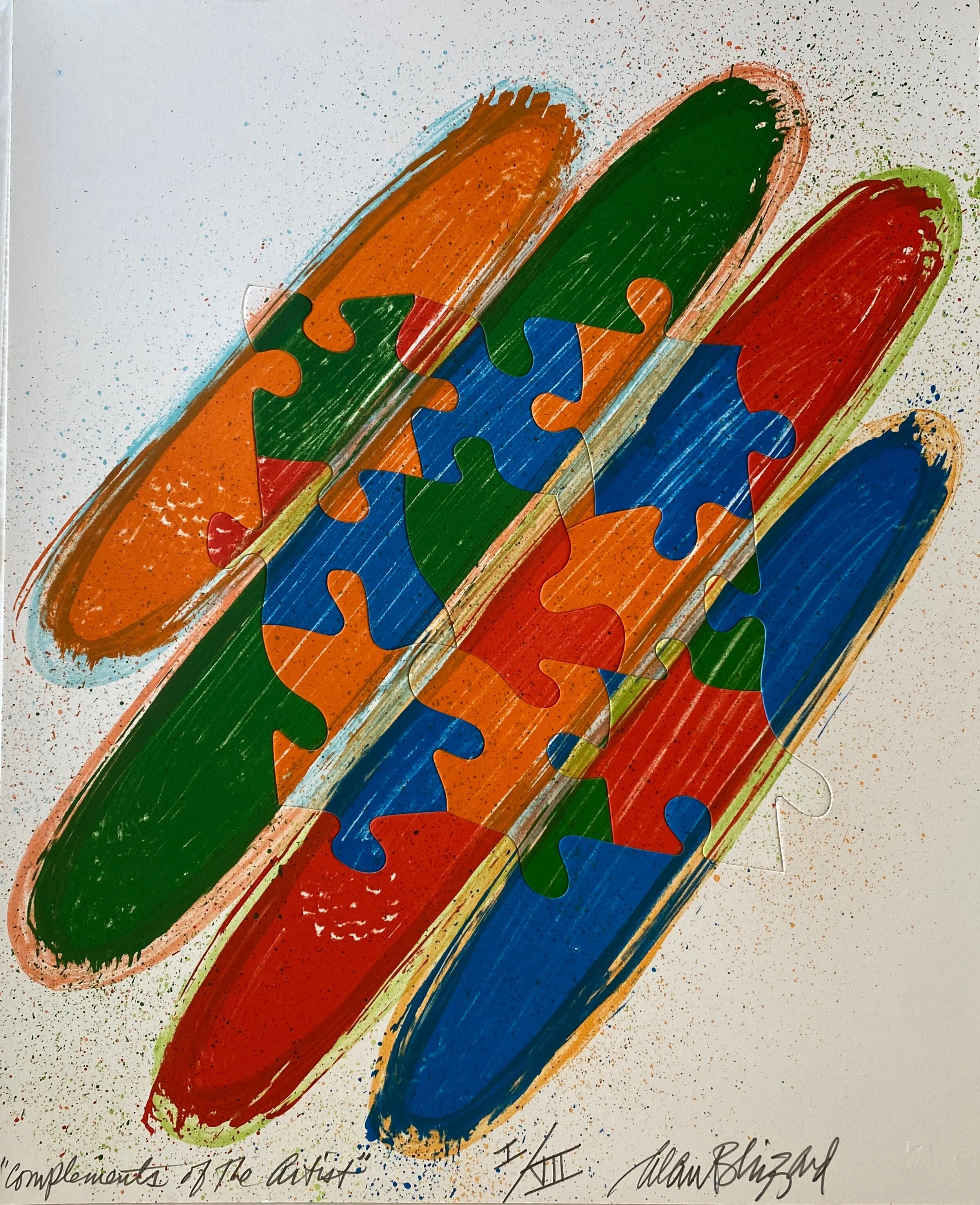 Alan Blizzard – "Compliments of the Artist I/VII"