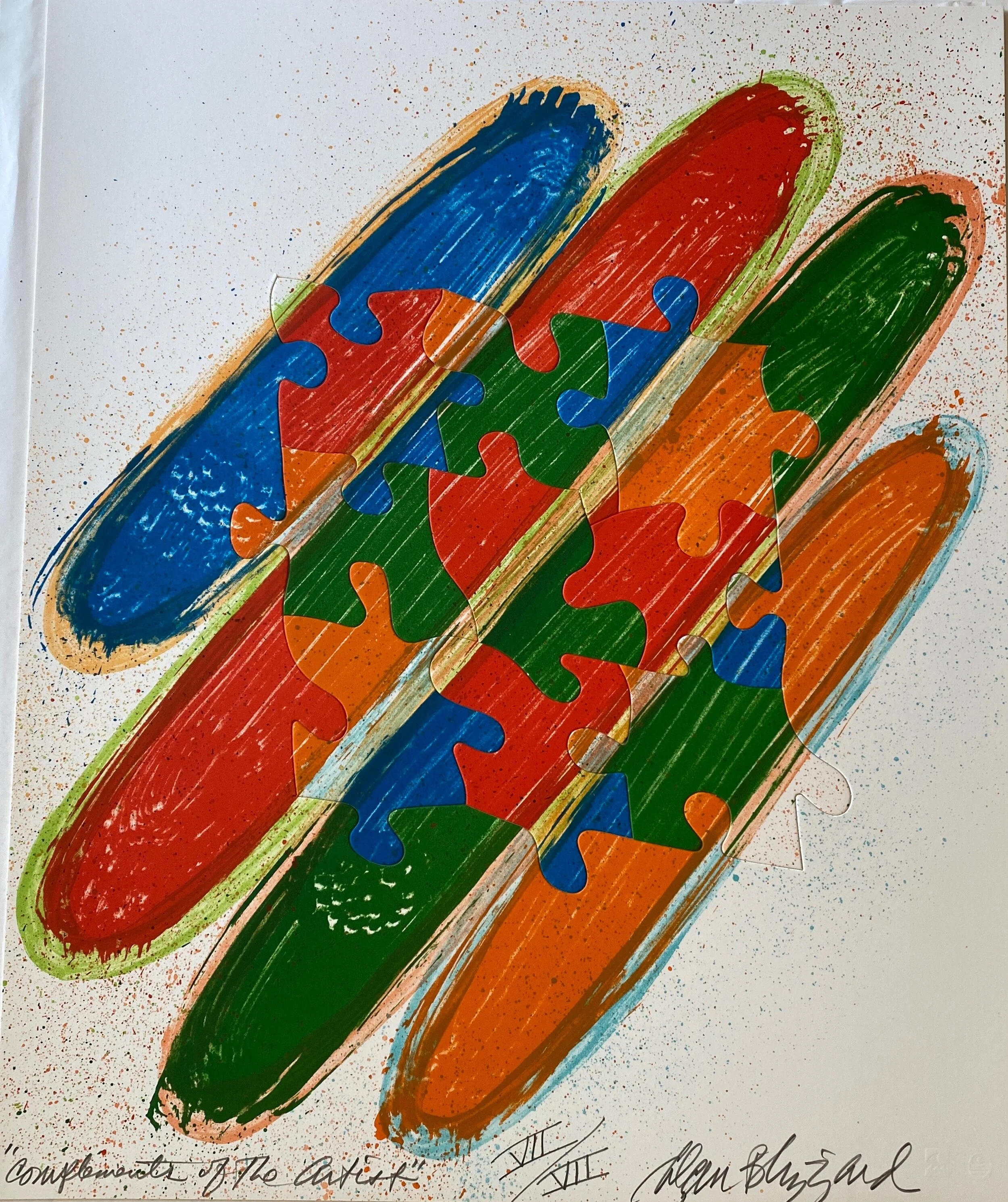 Alan Blizzard – "Compliments of the Artist VII/VII" 