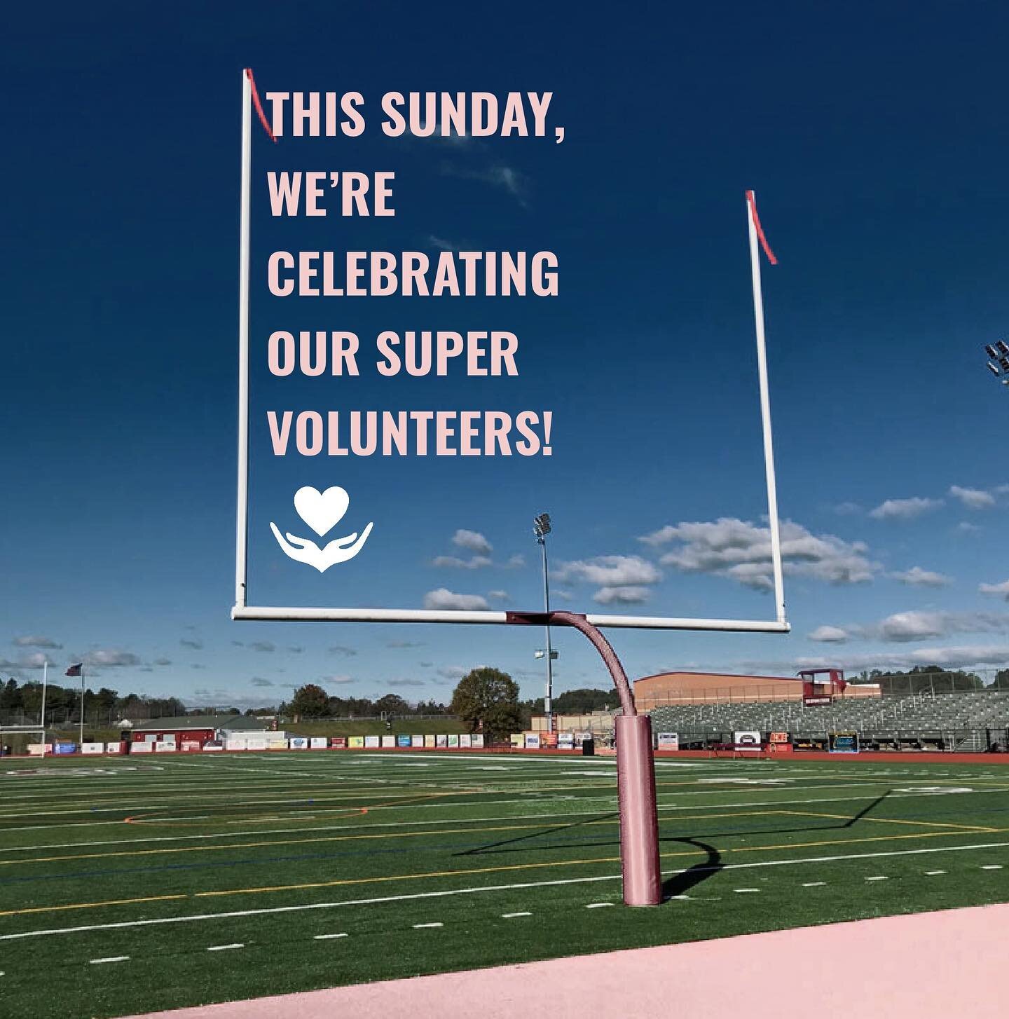 With the Super Bowl over, our volunteers are the only touchdowns we care about 🏈🥳