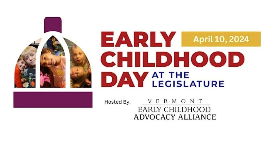 Join us at the Capitol Plaza Hotel in Montpelier for the 30th Annual Early Childhood Day at the Legislature on Wednesday, April 10! 

Staff from Hunger Free Vermont will join Vermont Early Childhood Advocacy Alliance to network and share information 