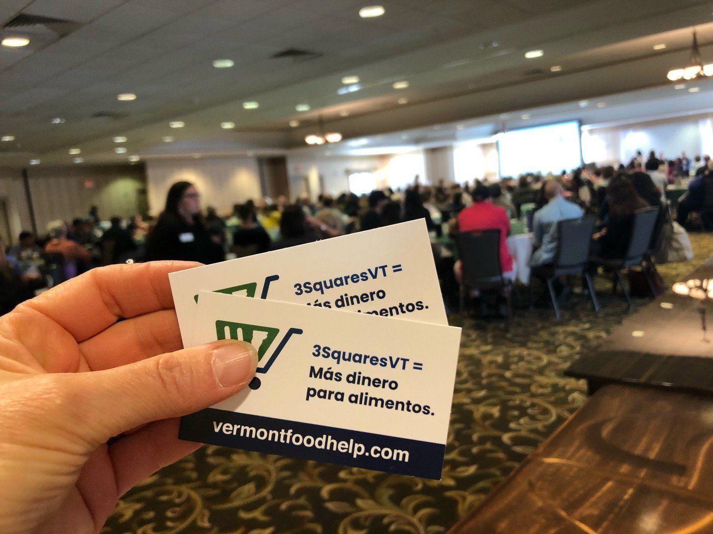 Earlier this month, Hunger Free Vermont attended the annual Hunger Action Conference hosted by our partners at the @vermontfoodbank. Each year, this conference brings together community partners, local non-profits, state representatives, and other ad