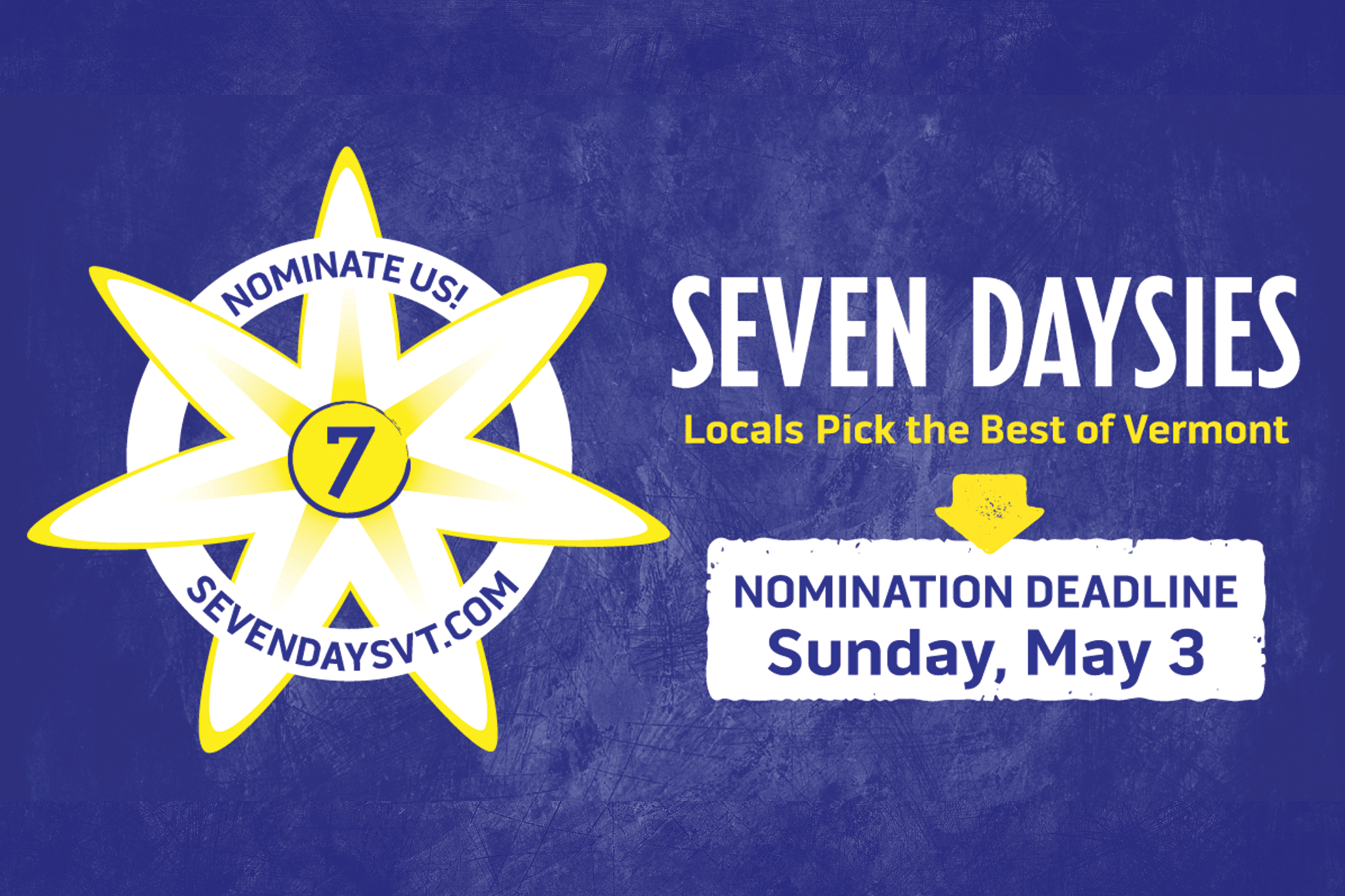 Nominate Hunger Free Vermont for the Seven Daysies