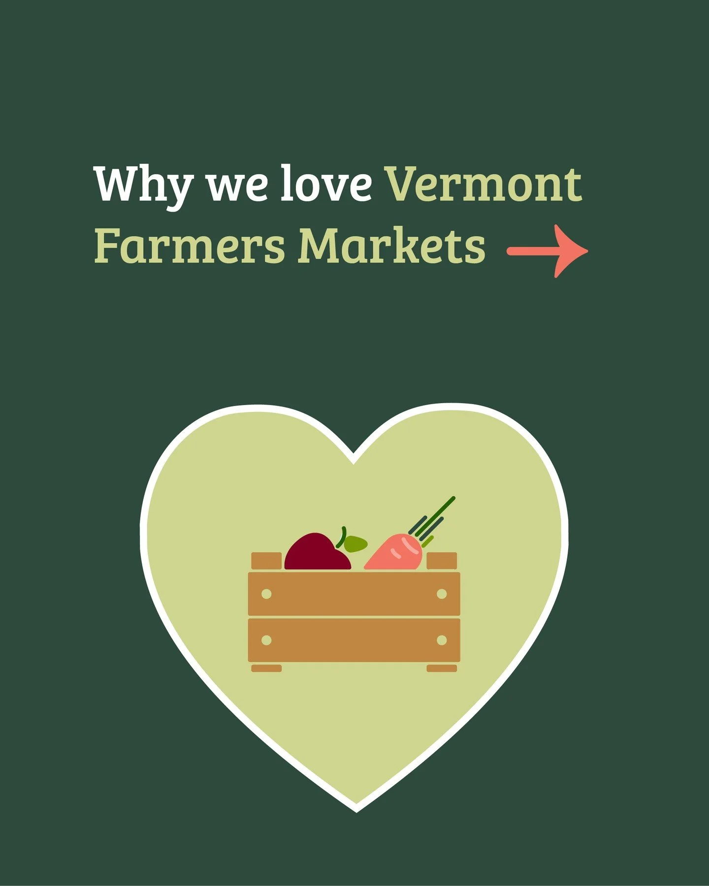 In honor of National Farmers Market Week, we wanted to share some of the reasons we love our Vermont farmers markets.

Head to the link in our bio to find a farmers market near you. 

Photos by Pennie Rand or NOFA-VT.

#nfmw
