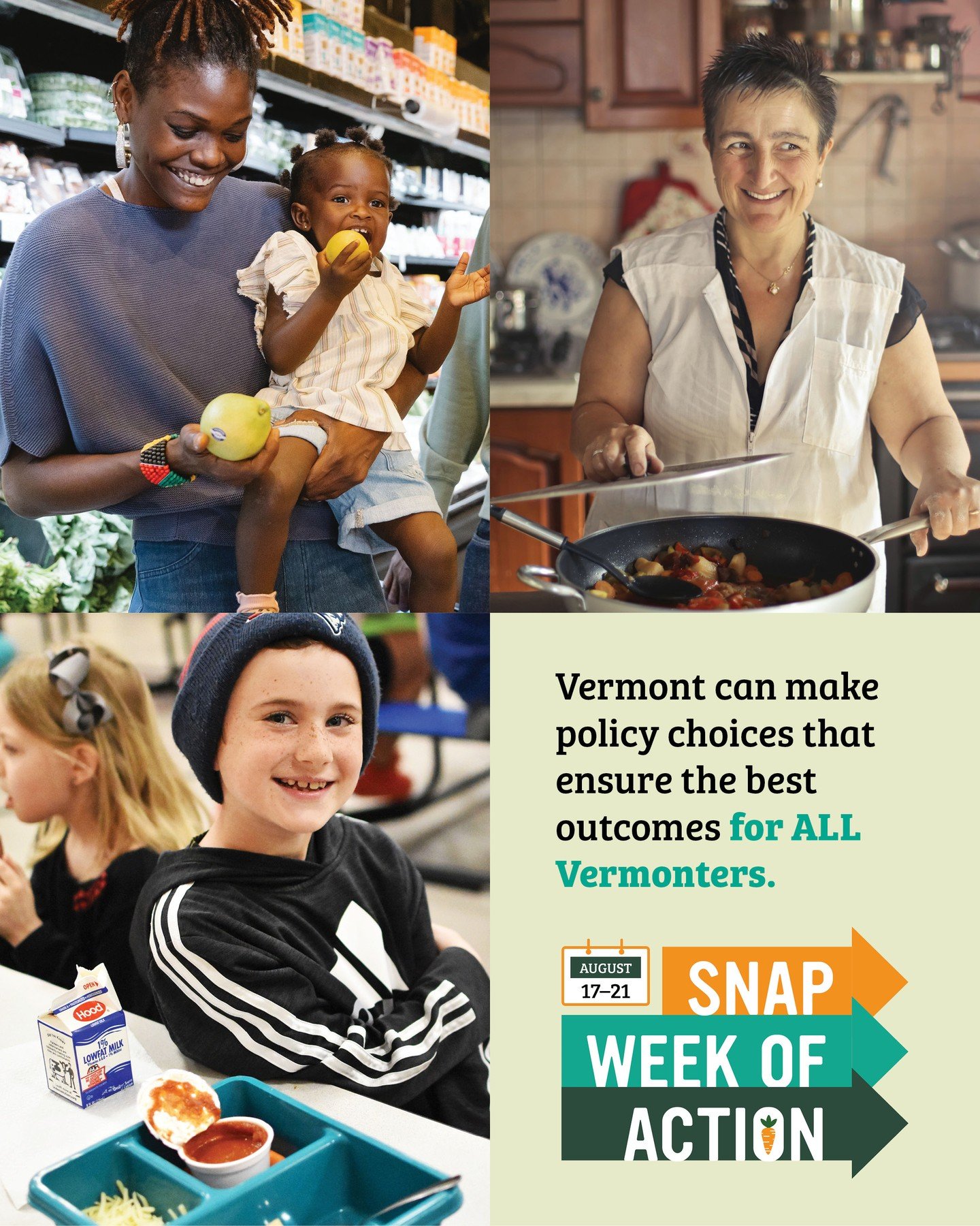 During the federal government shutdown last fall and lapse of federal funding for SNAP, our state stepped up to ensure that Vermonters still got their benefits. Although no state should have to pick up the tab for the federal government, we want to t