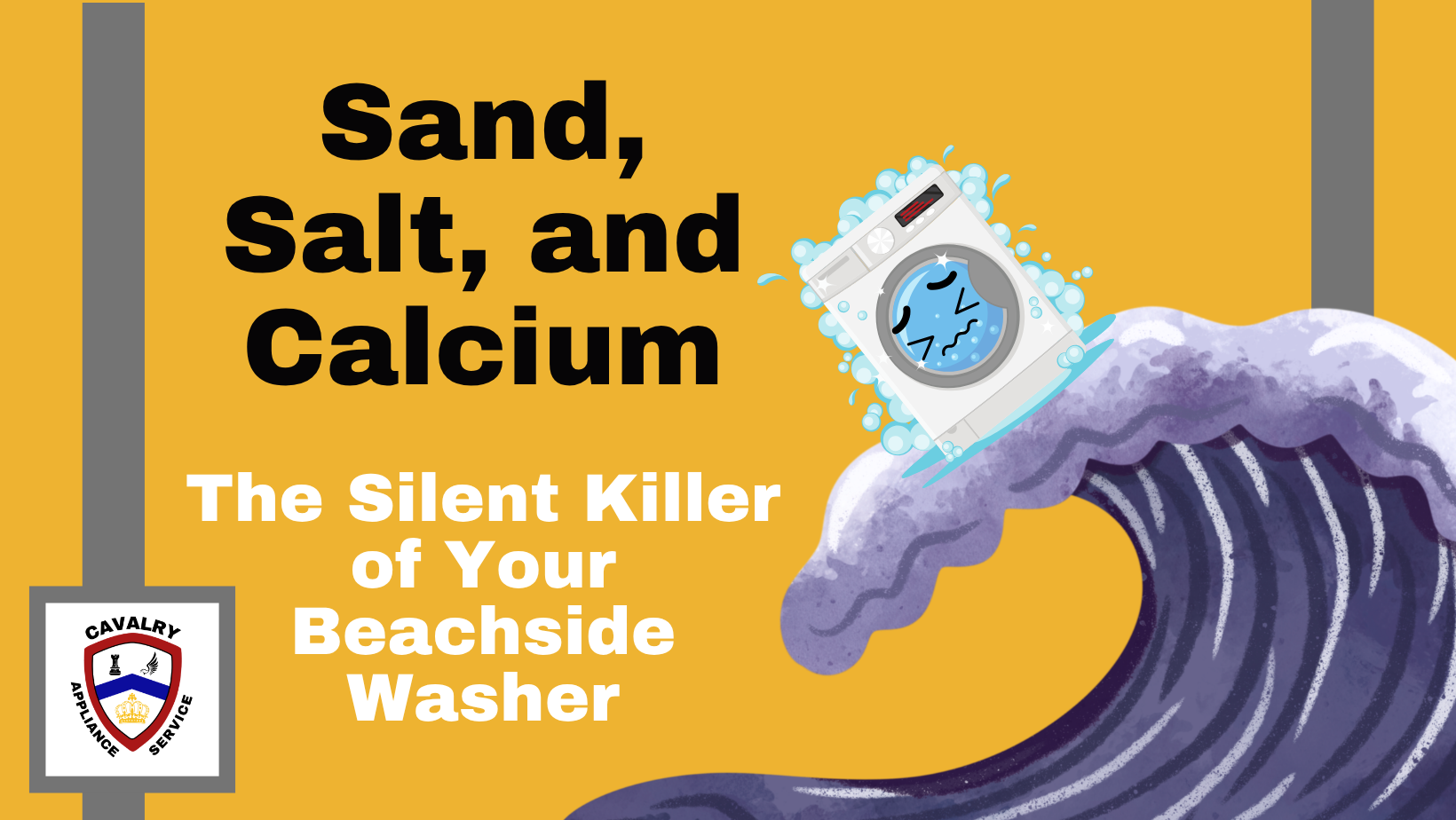 Sand, Salt, and Calcium: The Silent Killer of Your Beachside Washer