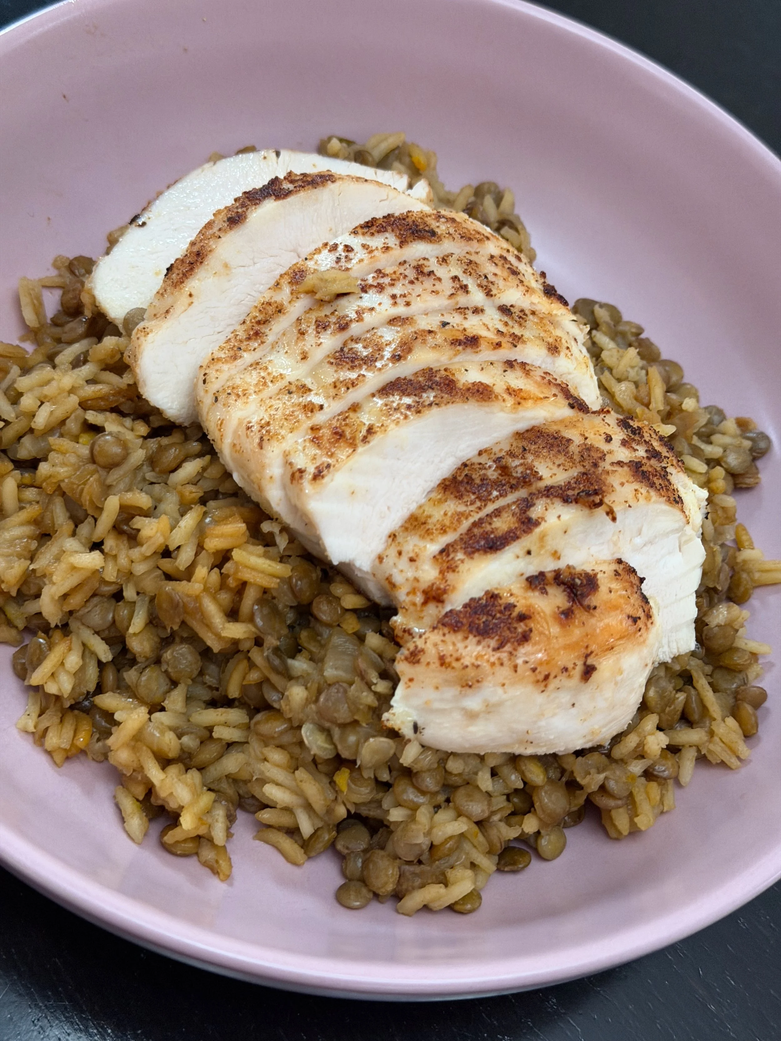 Saffron Lentils and Rice