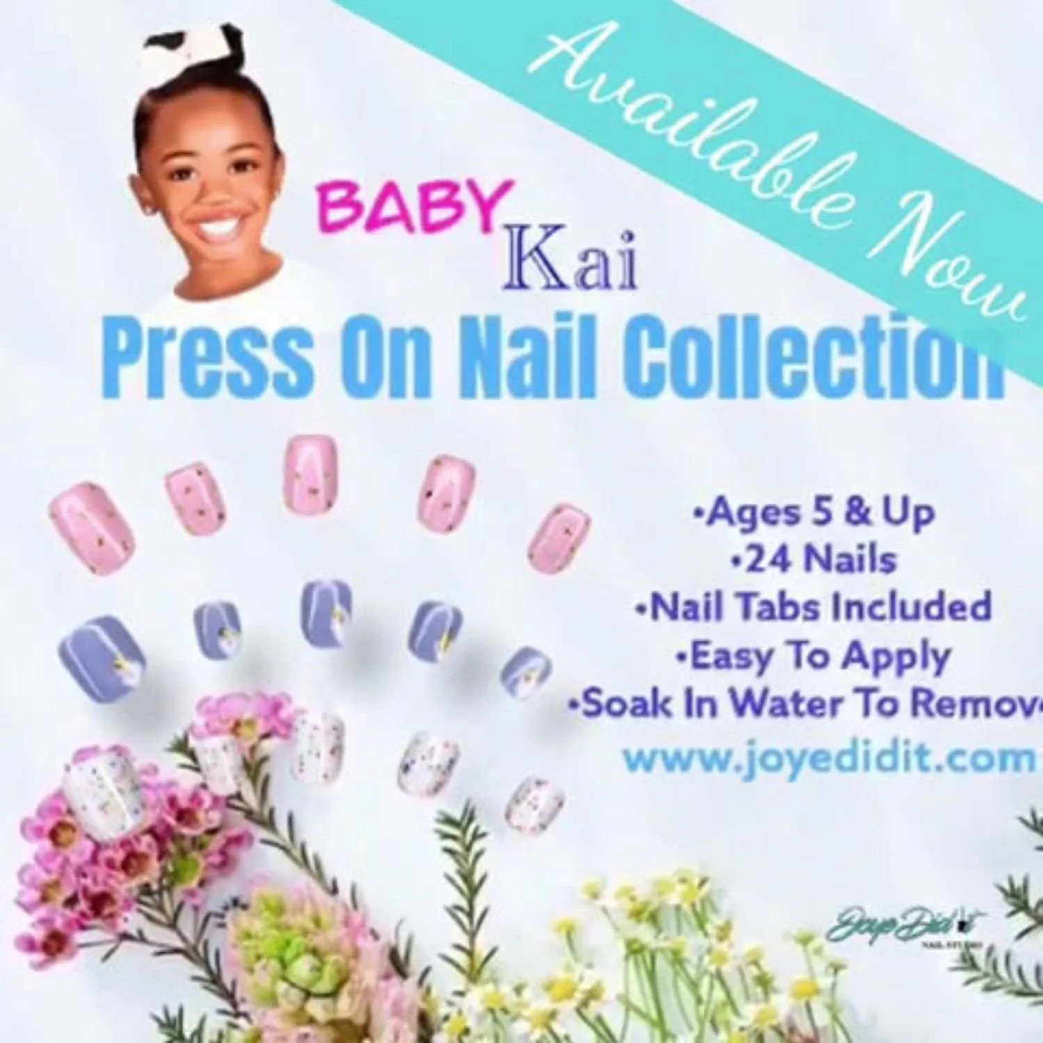 Baby Kai™ Kids Press-On Nail Collection
