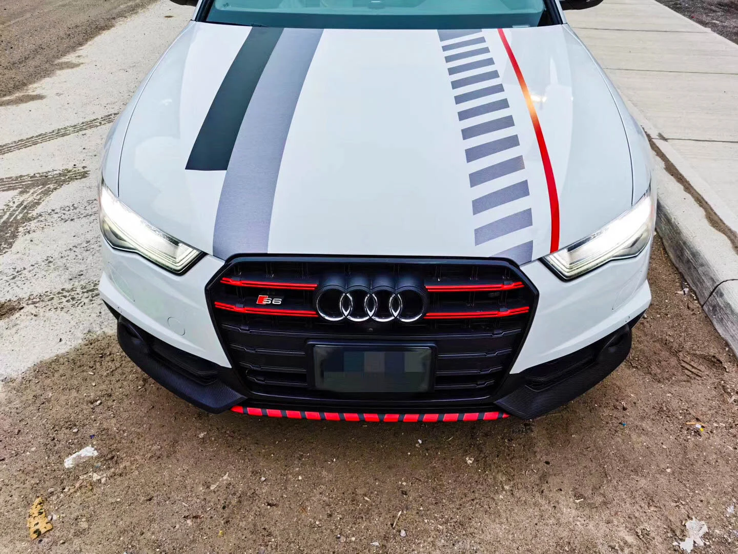 Audi S6 Frontal Wrap