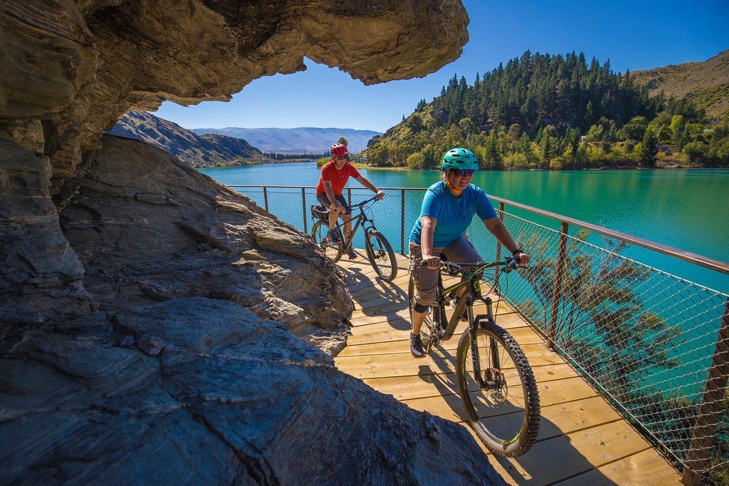 There's a brand new bike trail in our area! 🚲

After years of work and waiting, the Cromwell to Clyde &quot;Lake Dunstan Trail&quot; is now open! 

The trail offers cyclists and walkers an easy 55km ride (Grade 1-2) through unique and fascinating la