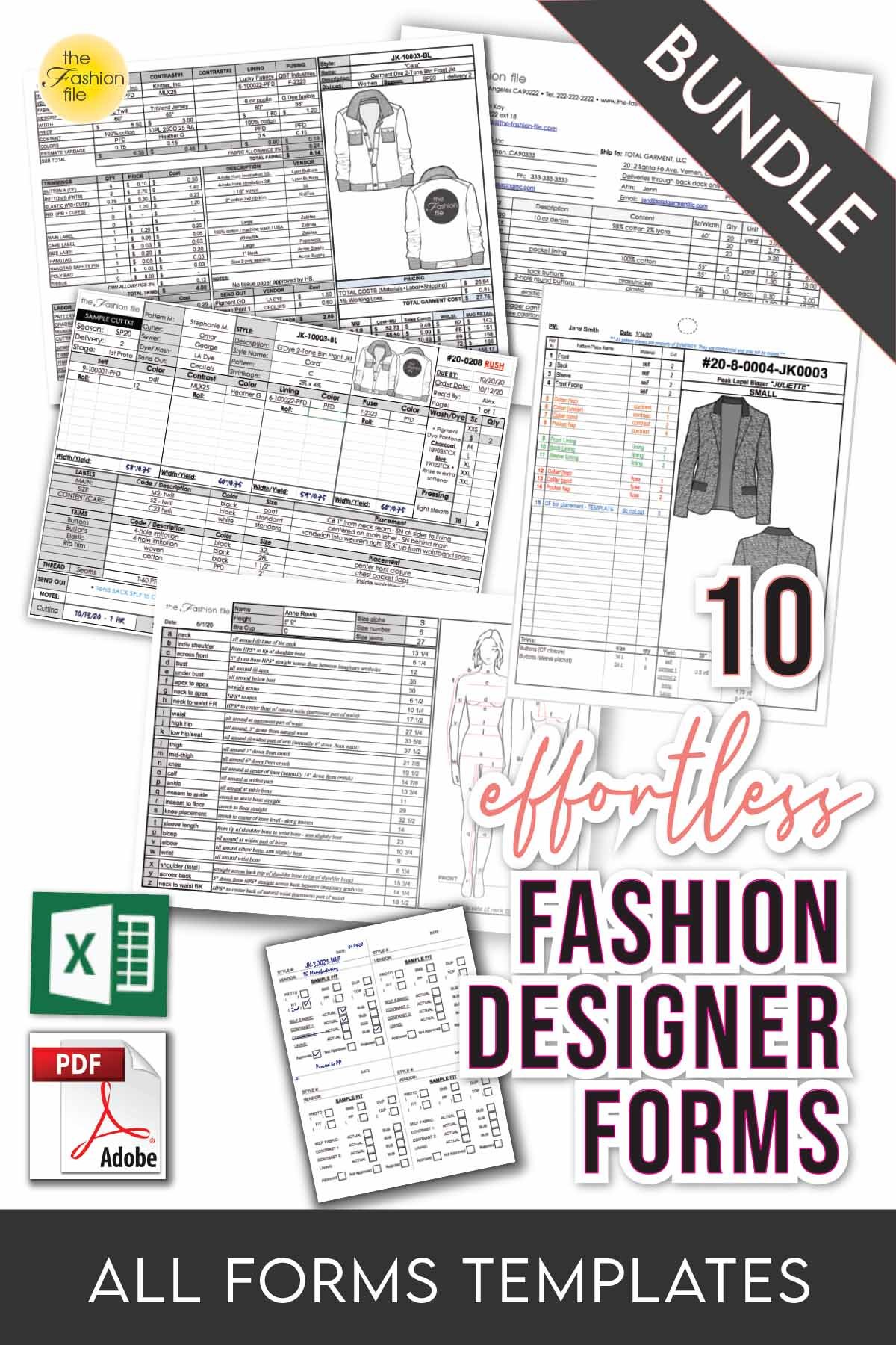 Fashion Forms Bundle