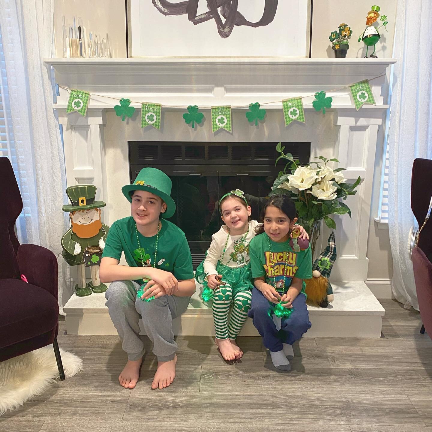 Happy St. Patrick&rsquo;s day from these festive lucky leprechauns 🍀 ☘️🍀