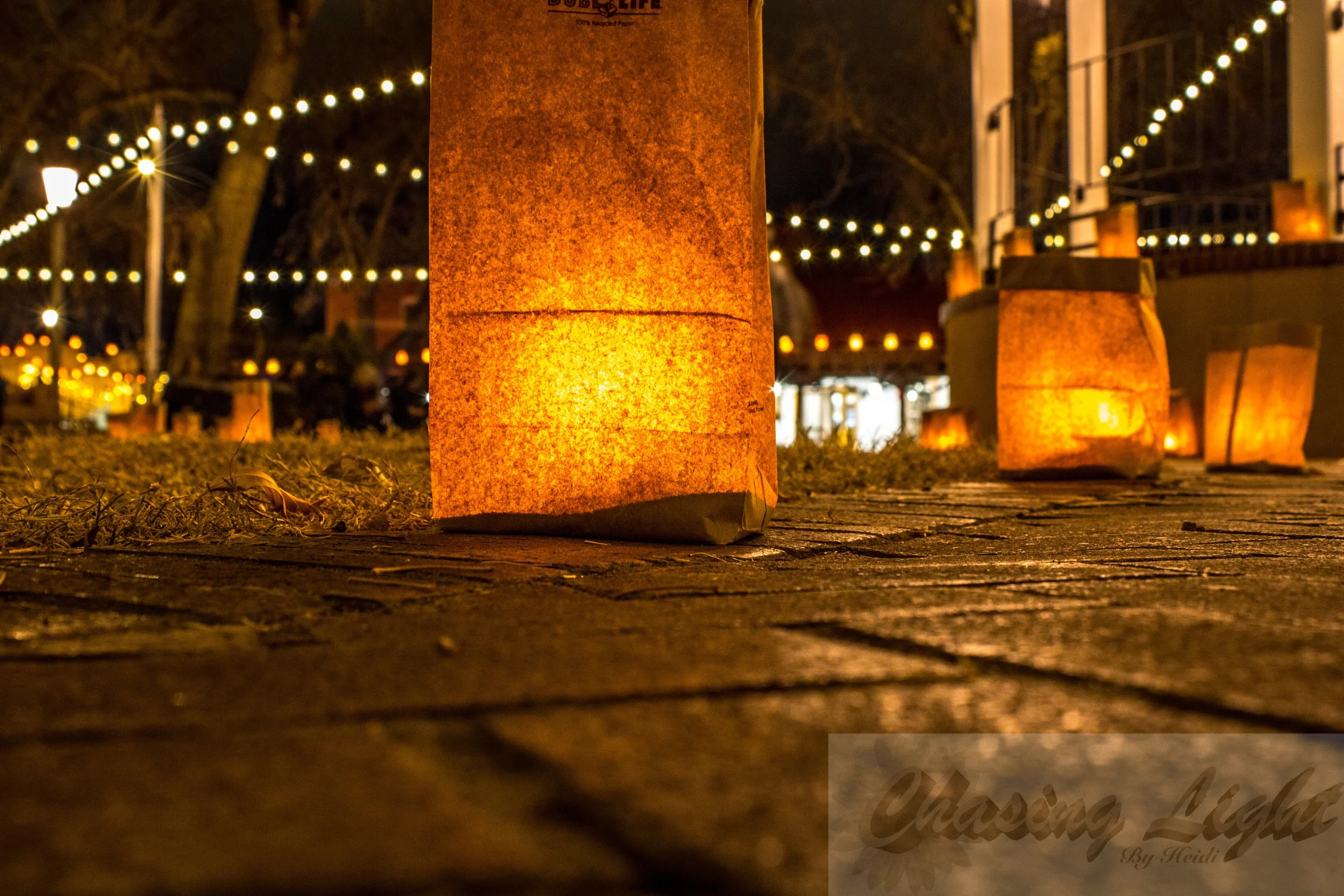 Old Town Luminarias