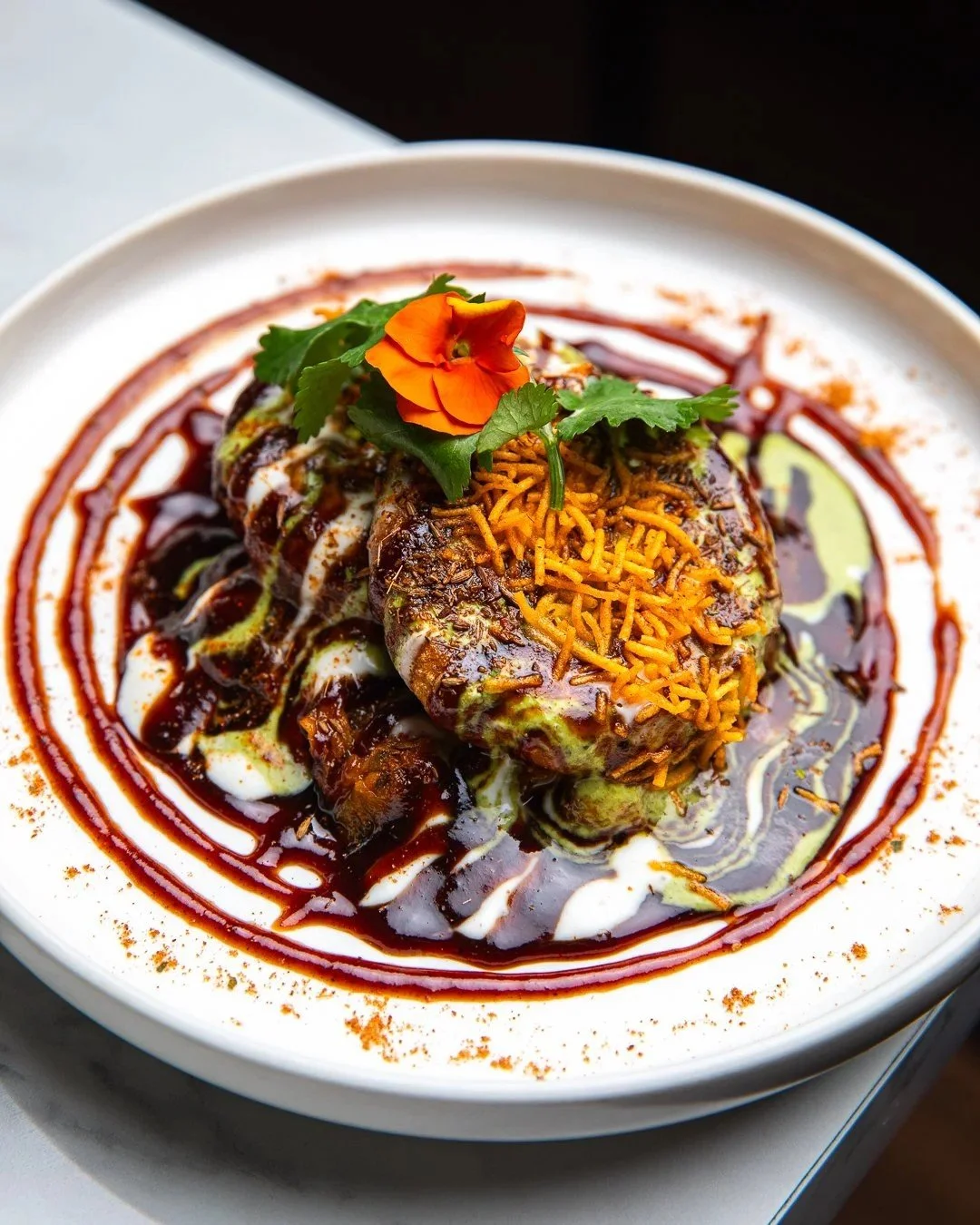 Indian street food Melbourne — pani puri, papdi chaat and the chaat menu at Masti