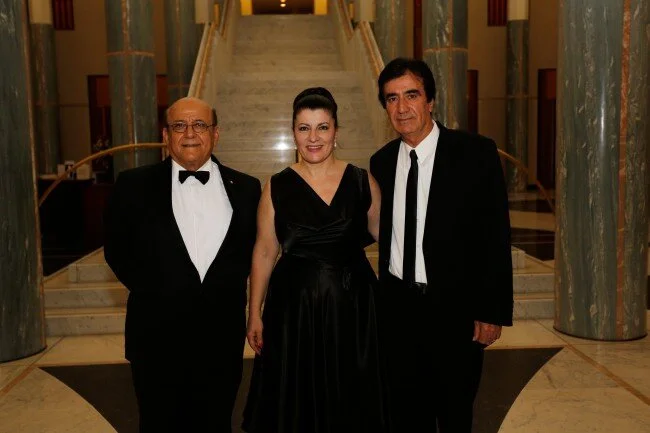 Sue Ismail at the Ethnic Business Awards gala in 2013