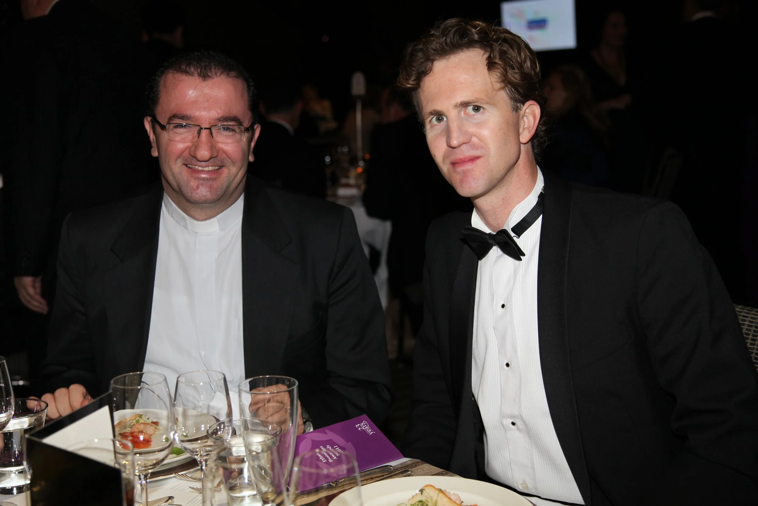 Fr Tarabay & Thomas Dobson.JPG