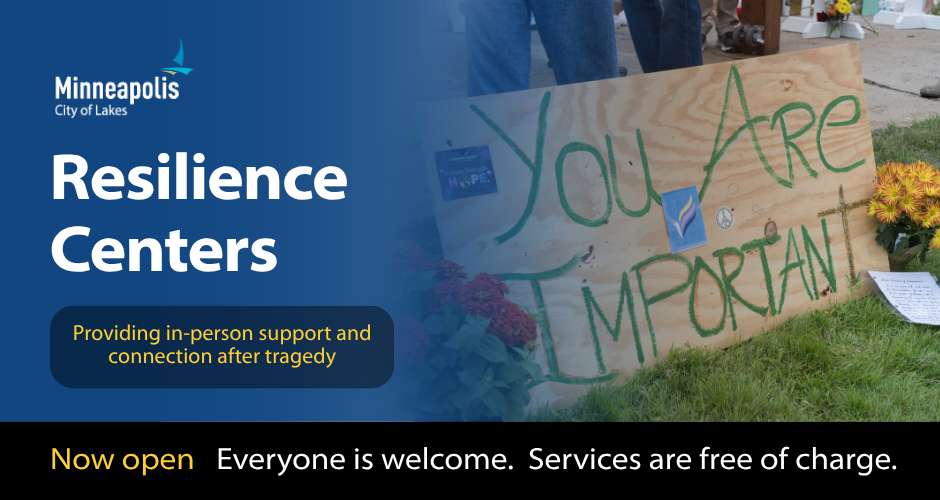 Resilience Centers Now Open