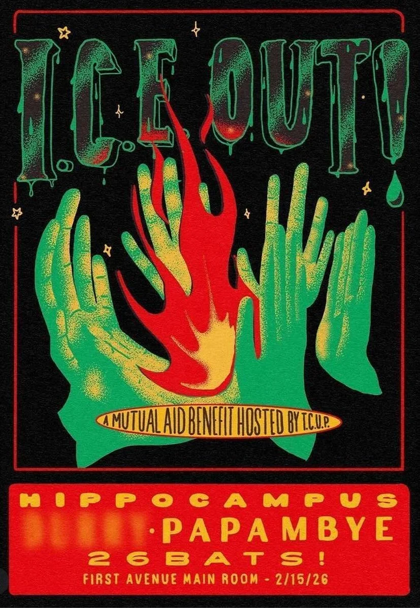 I.C.E. OUT! A Mutual Aid Benefit Show
