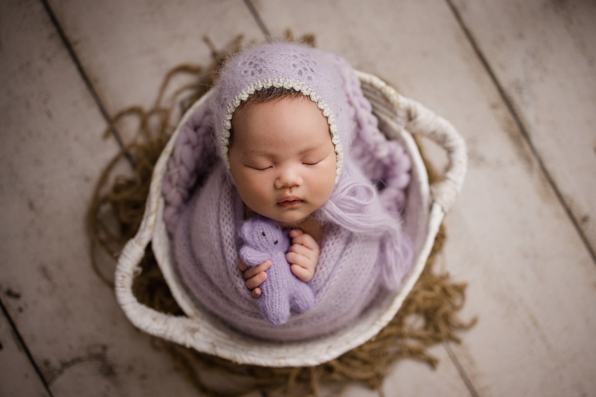 Lavender Whispers | Markham Newborn Photographer