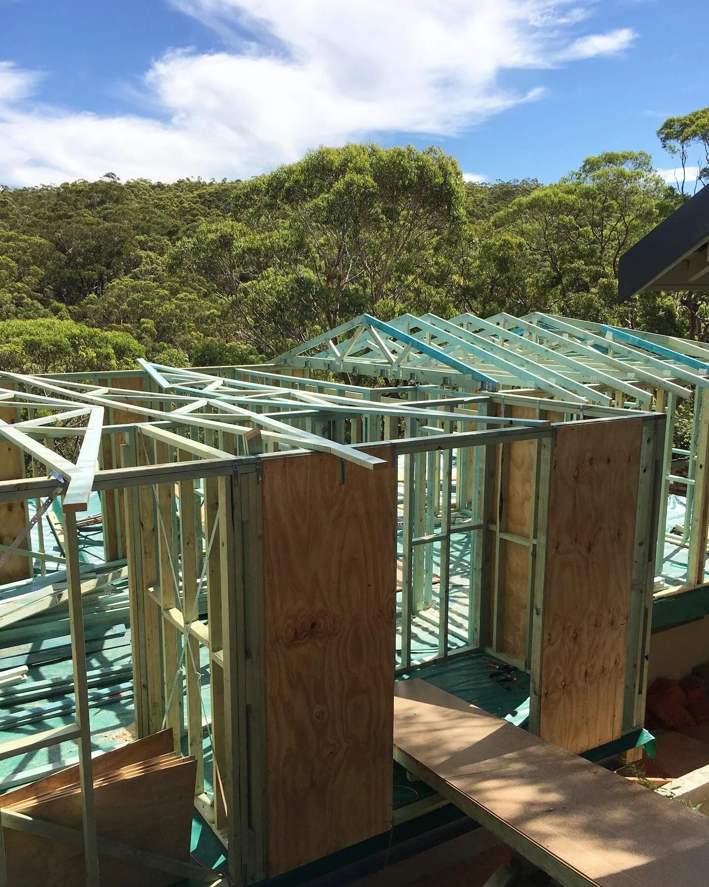 Working in a beautiful part of the world - Kirrawee 🌳 New build is on the way 🏡 another beautiful home coming soon