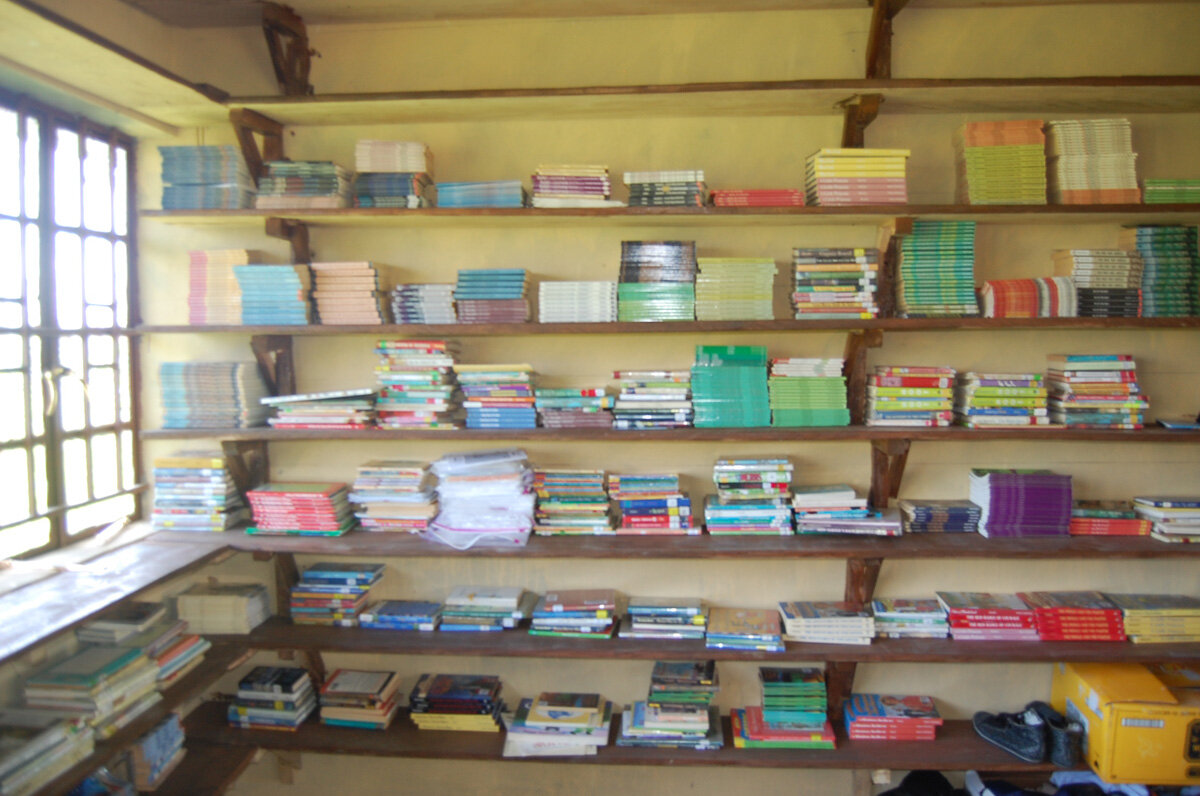 Library at Three Communities Primary School