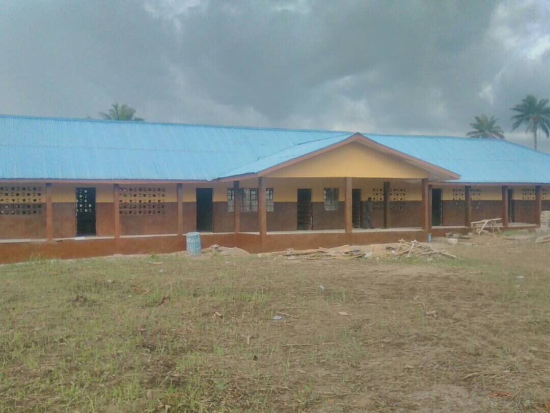 Three Communities School in progress