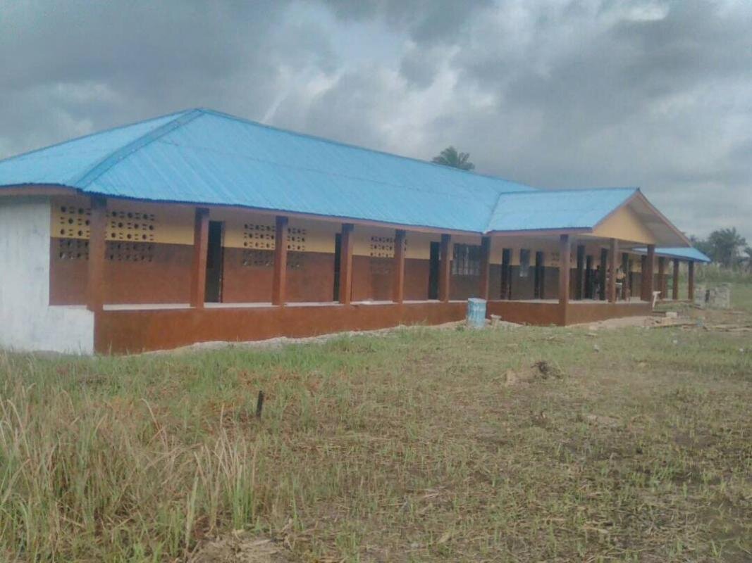 Three Communities School in progress