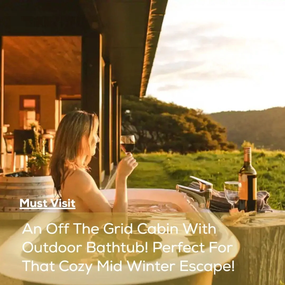 I know, it looks more like a summer escape spot than a winter one. But just imagine it, sitting inside this cosy, lush cabin, with the pot-bellied stove chasing away the chill. Watching the storm roll in over the coast while you sit snuggly reading y