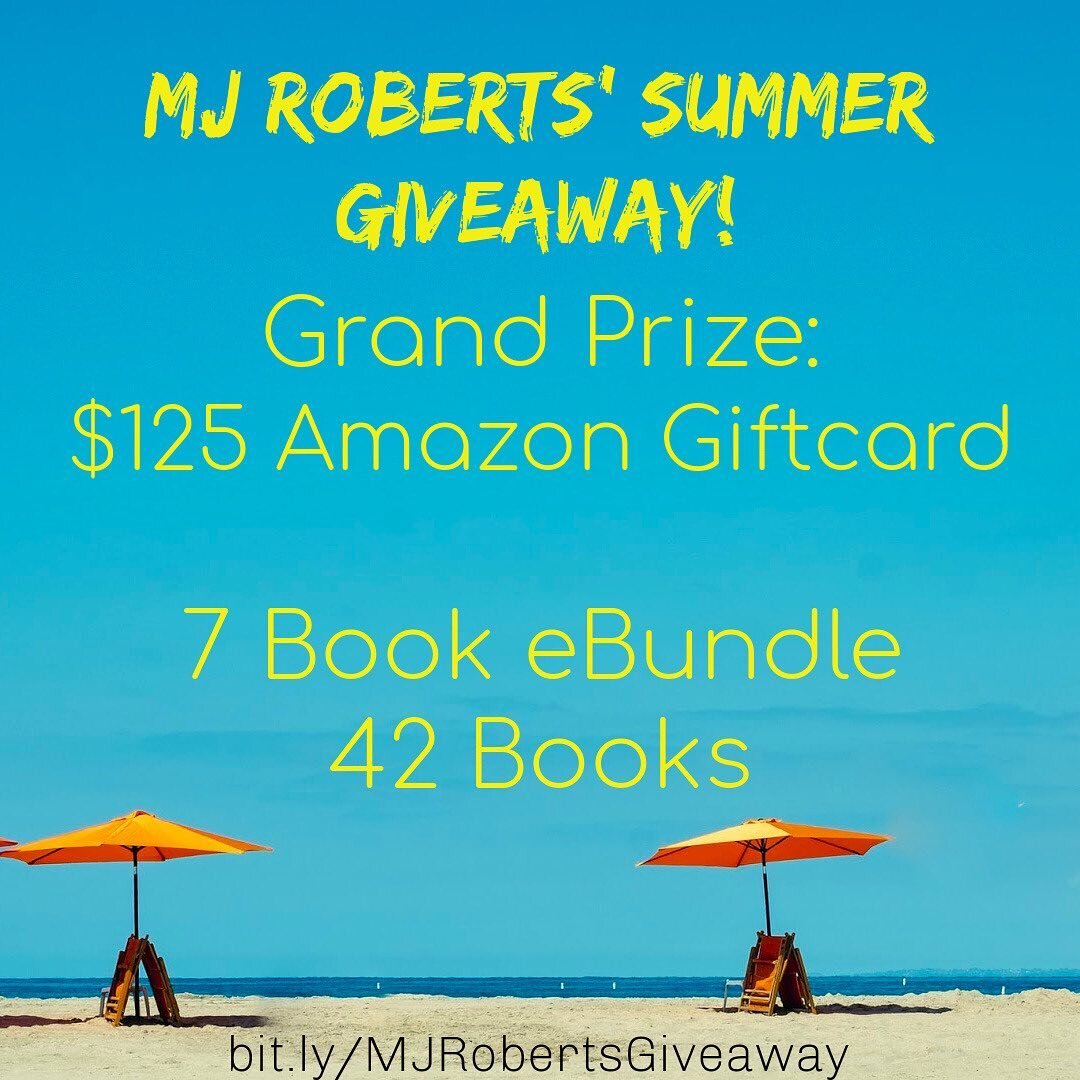 I have an exciting giveaway for you! MJ Roberts, Inkslinger PR and fourteen authors have put together an amazing summer giveaway. To enter--be sure to follow all the authors and InkslingerPR, then head over to giveaway and sign up to win one of our g