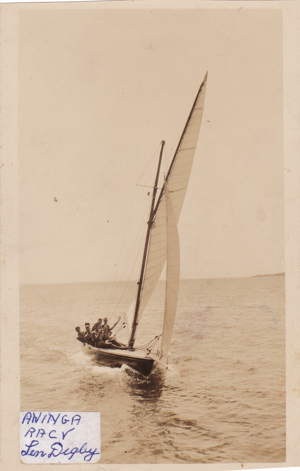 AWINGA skippered by Len Digby