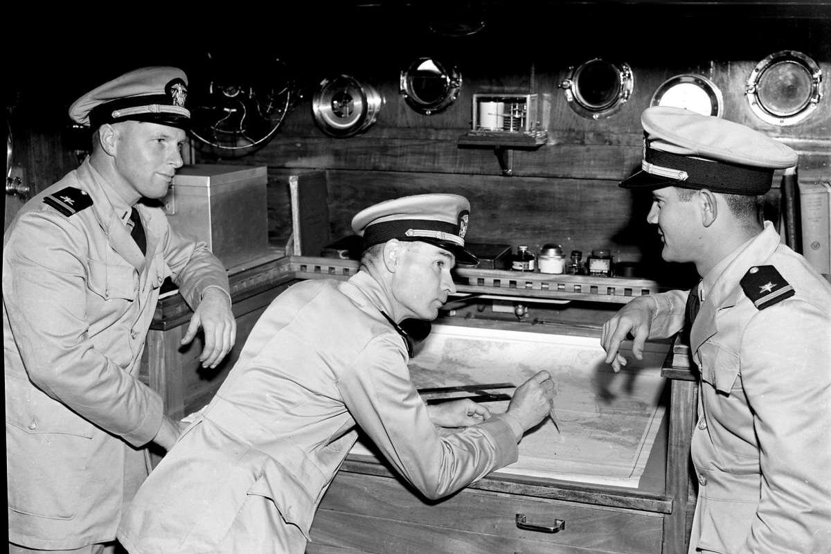 Navigation Table During Navy Days