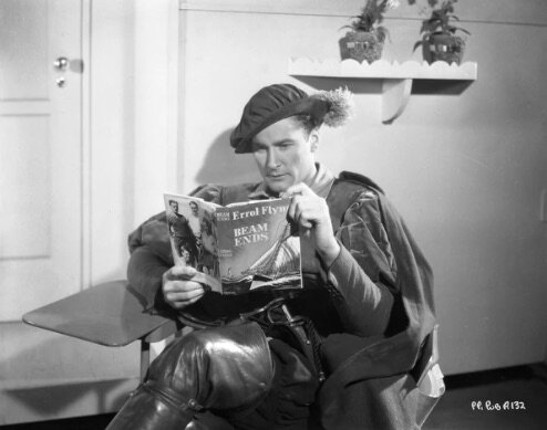 Robin Hood reading Beam Ends 1938.jpg