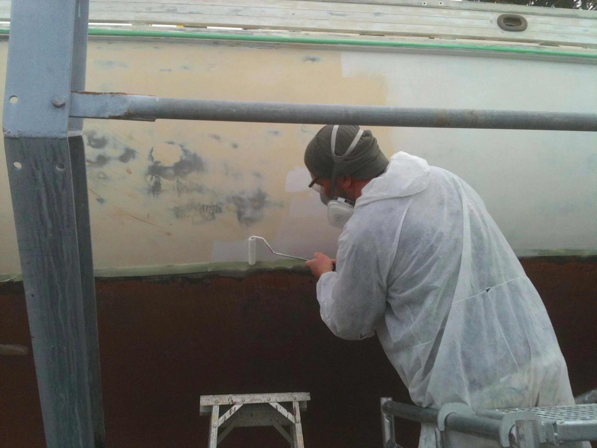 Finally putting the paint back on.jpg