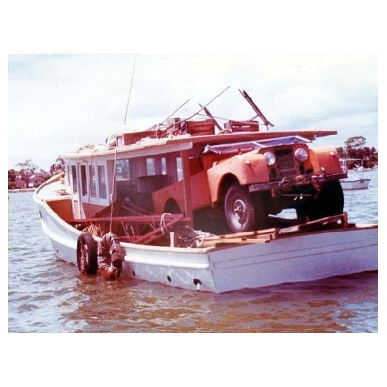 &ldquo;She was launched in 1958, and so began her working life as a Moreton Bay fishing boat: For 35 years was used in this capacity by Dick and his fishing partners. At the commencement of the winter sea mullet season, they would load her up includi